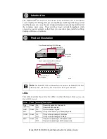 Предварительный просмотр 2 страницы NETGEAR FS2105 Installation Manual