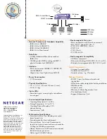 Preview for 2 page of NETGEAR FS309T Specifications