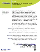 NETGEAR FS726T - ProSafe Smart Switch Brochure preview