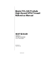 NETGEAR FVL328 - Cable/DSL ProSafe VPN Firewall Router Reference Manual preview