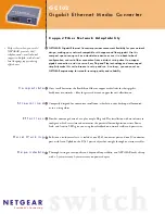 NETGEAR GC102 Brochure & Specs предпросмотр