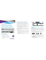 Preview for 1 page of NETGEAR GC110 Installation