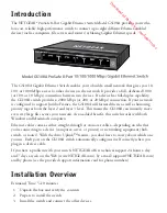 Preview for 3 page of NETGEAR GS108GE Installation Manual