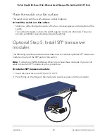 Предварительный просмотр 28 страницы NETGEAR GS716TP Hardware Installation Manual