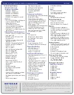 Предварительный просмотр 3 страницы NETGEAR GS724AT - ProSafe Gigabit Smart Switch Datasheet