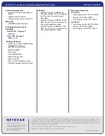 Preview for 4 page of NETGEAR GS724TPS - ProSafe - Gigabit Stackable PoE Smart Switch Datasheet