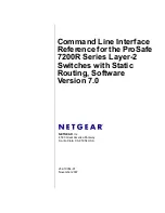 NETGEAR GSM7224R - ProSafe Switch Cli Reference Manual preview