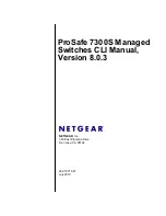 NETGEAR GSM7328Sv2 - ProSafe 24+4 Gigabit Ethernet L3 Managed Stackable Switch Cli Manual preview