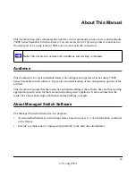 Preview for 9 page of NETGEAR GSM7328Sv2 - ProSafe 24+4 Gigabit Ethernet L3 Managed Stackable Switch Cli Manual