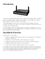 Предварительный просмотр 2 страницы NETGEAR HR314 - Wireless Router Installation Manual