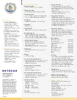 Preview for 2 page of NETGEAR HR314 - Wireless Router Specifications