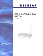 Предварительный просмотр 1 страницы NETGEAR JNR1010 User Manual