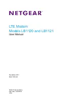 Предварительный просмотр 1 страницы NETGEAR LB1120 User Manual