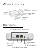 Предварительный просмотр 2 страницы NETGEAR LM1300 Quick Start Manual