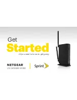 Предварительный просмотр 1 страницы NETGEAR LTE 6100D Get Started