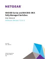 NETGEAR M4300-96X User Manual preview