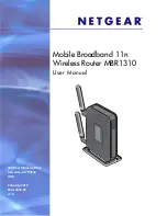 NETGEAR MBR1310 User Manual preview