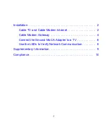 Preview for 3 page of NETGEAR MC1101 v2 Package Contents Manual