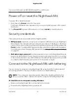 Preview for 16 page of NETGEAR MR6110 User Manual