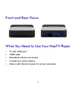 Preview for 4 page of NETGEAR NeoTV Pro Getting Started