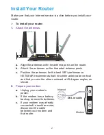 Preview for 4 page of NETGEAR Nighthawk AC1900 Installation Manual