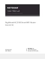 NETGEAR Nighthawk AC2100 User Manual предпросмотр