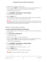 Preview for 100 page of NETGEAR Nighthawk AC2100 User Manual