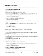 Предварительный просмотр 48 страницы NETGEAR Nighthawk AX6 AX4300 User Manual