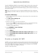 Предварительный просмотр 90 страницы NETGEAR Nighthawk AX6 AX4300 User Manual