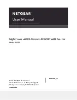 NETGEAR Nighthawk AX8 AX6000 User Manual preview