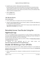 Предварительный просмотр 100 страницы NETGEAR Nighthawk AX8 AX6000 User Manual