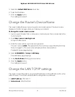 Preview for 61 page of NETGEAR Nighthawk AXE1000 User Manual