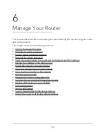 Preview for 100 page of NETGEAR Nighthawk AXE1000 User Manual