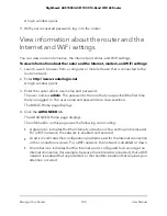 Preview for 105 page of NETGEAR Nighthawk AXE1000 User Manual