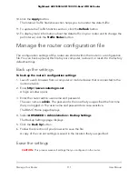 Preview for 111 page of NETGEAR Nighthawk AXE1000 User Manual