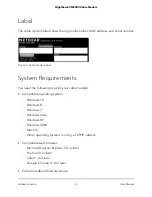 Предварительный просмотр 8 страницы NETGEAR Nighthawk CM2500 User Manual