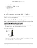 Preview for 9 page of NETGEAR Nighthawk CM3000 User Manual
