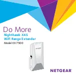 Предварительный просмотр 1 страницы NETGEAR Nighthawk EX7500 Manual