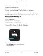 Предварительный просмотр 15 страницы NETGEAR Nighthawk M2 MR2100 User Manual