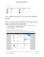 Предварительный просмотр 23 страницы NETGEAR Nighthawk M2 MR2100 User Manual
