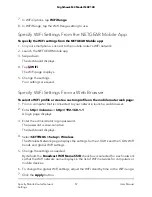 Предварительный просмотр 57 страницы NETGEAR Nighthawk M2 MR2100 User Manual