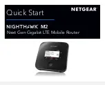 NETGEAR NIGHTHAWK M2 Quick Start Manual preview