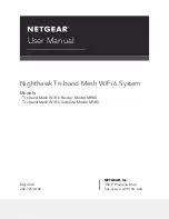 Предварительный просмотр 1 страницы NETGEAR Nighthawk Mesh WiFi 6 System User Manual