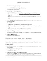 Предварительный просмотр 49 страницы NETGEAR Nighthawk Mesh WiFi 6 System User Manual