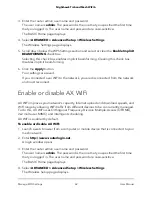 Предварительный просмотр 69 страницы NETGEAR Nighthawk Mesh WiFi 6 System User Manual