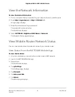 Предварительный просмотр 61 страницы NETGEAR Nighthawk MR5100C User Manual