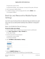 Предварительный просмотр 70 страницы NETGEAR Nighthawk MR5100C User Manual