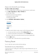 Предварительный просмотр 71 страницы NETGEAR Nighthawk MR5100C User Manual