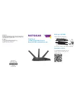 NETGEAR NIGHTHAWK R7000 Installation Manual preview