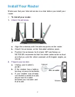 Preview for 4 page of NETGEAR NIGHTHAWK R7000 Installation Manual